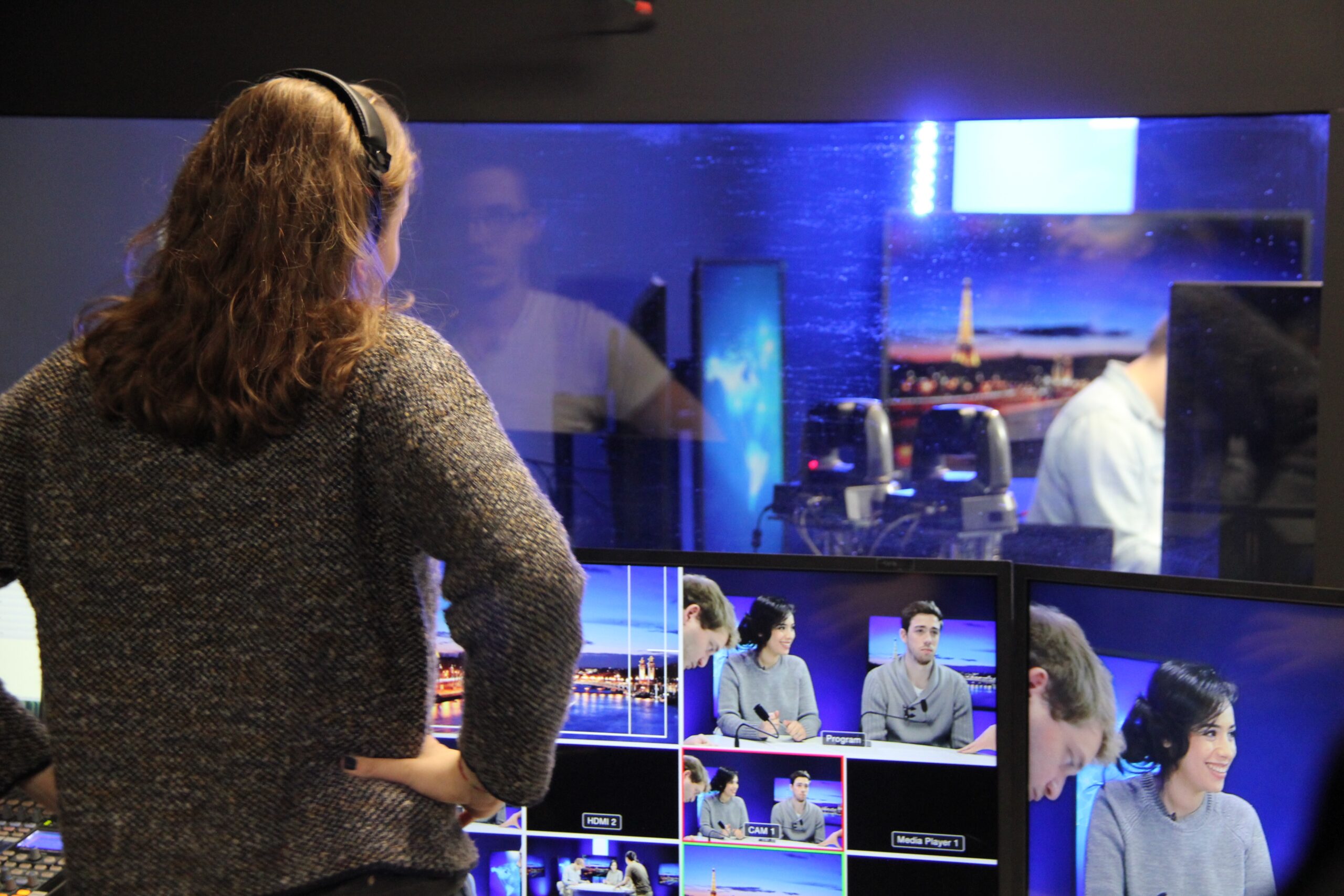 Régie de plateau TV