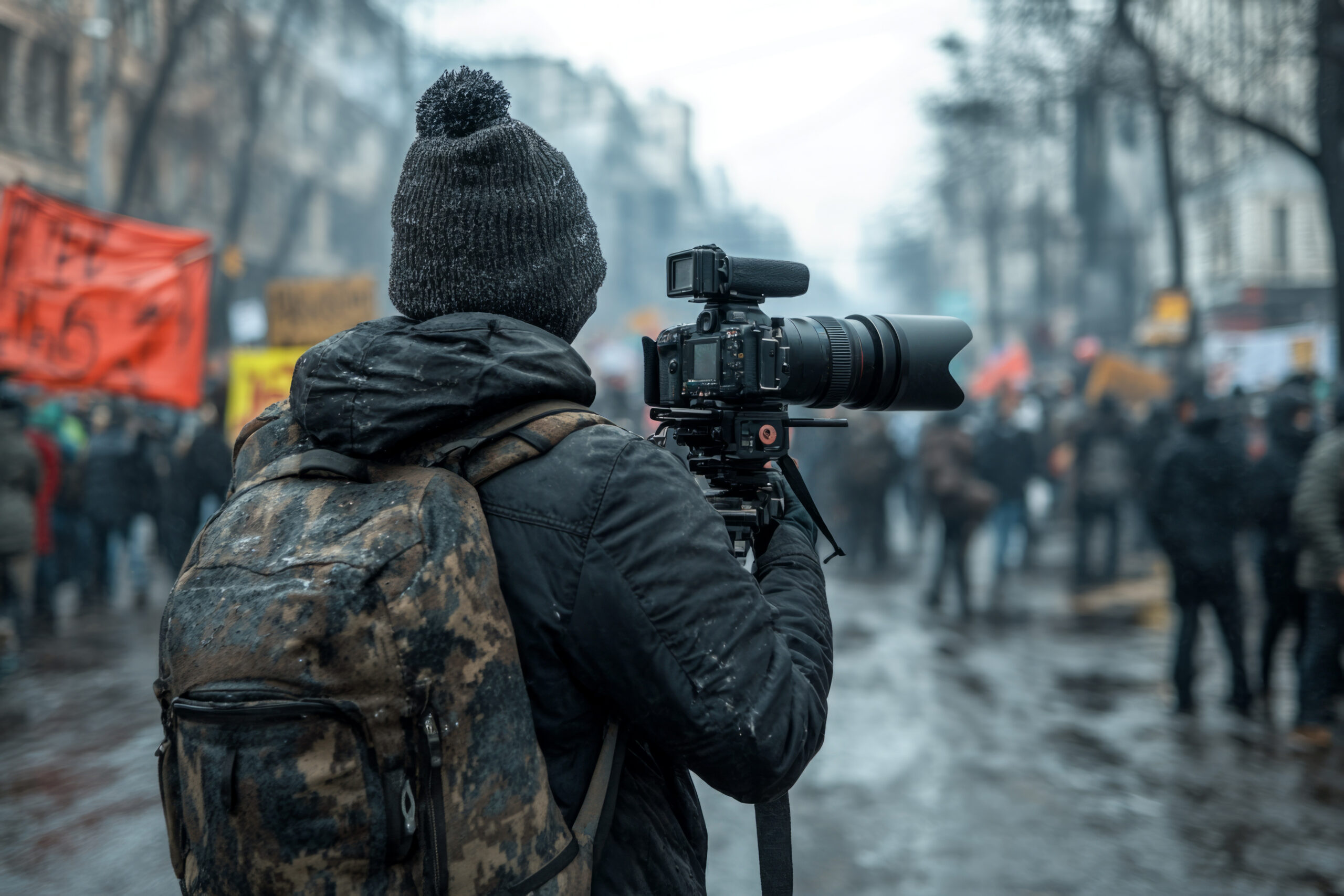 Reporter photographe